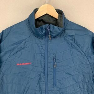 MAMMUT Quantum Pertex Micro Quilted Puffer Jacket Mens Medium Water-Resistant